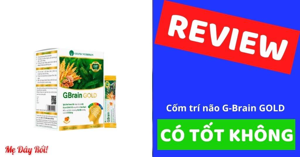 Cốm trí não g-brain gold có tốt không, giá bao nhiêu