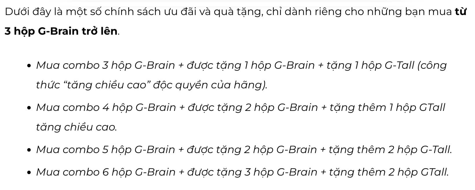 Cốm trí não G-Brain có bán ở hiệu thuốc không hình 24