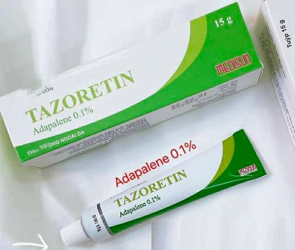 Review tazoretin 0.1 gel có trị mụn ẩn không, có đẩy nhân mụn không hình 10