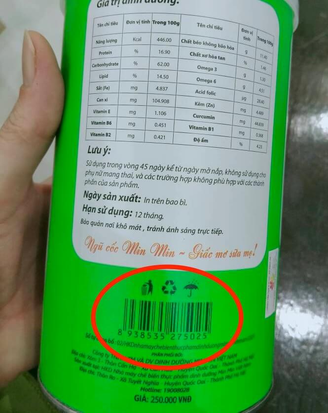 Cách pha ngũ cốc lợi sữa Minmin cho mẹ sau sinh hình 10