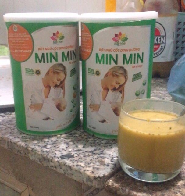 Cách pha ngũ cốc lợi sữa Minmin cho mẹ sau sinh hình 18