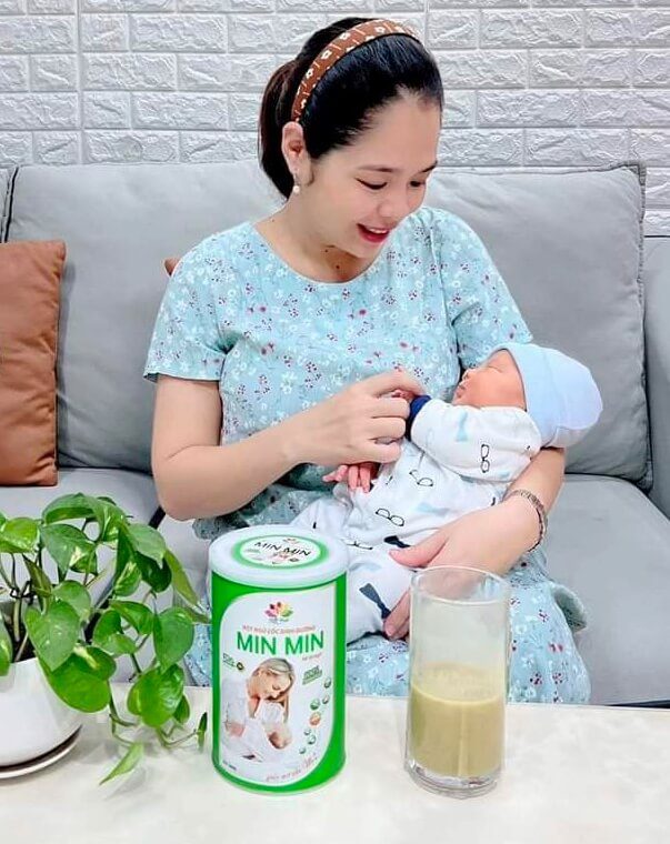 Cách pha ngũ cốc lợi sữa Minmin cho mẹ sau sinh hình 21