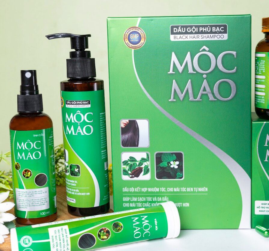 Dầu gội phủ bạc Mộc Mao có tốt không? Giá bao nhiêu? Mua ở đâu hình 15