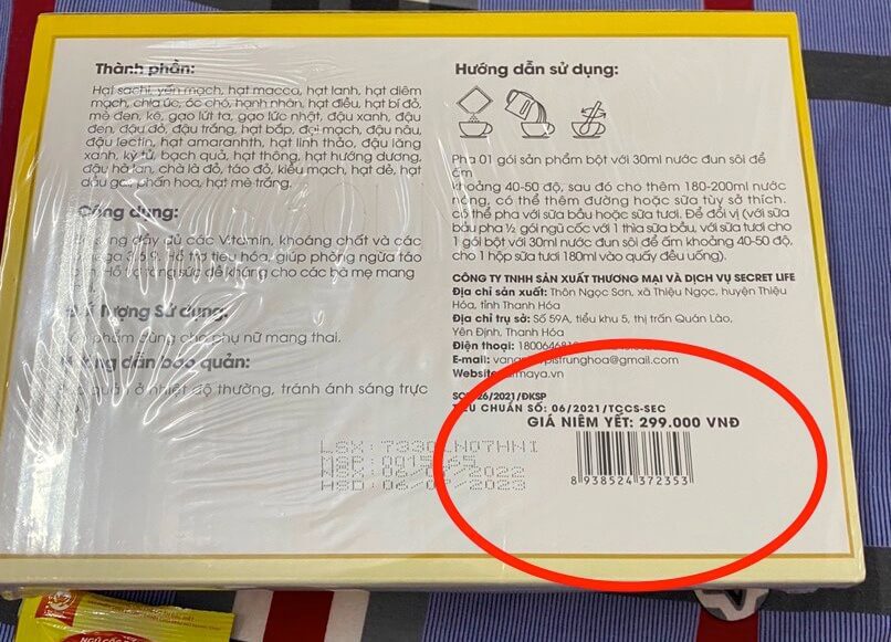 Review ngũ cốc bầu Lạc Lạc có tốt không hình 5