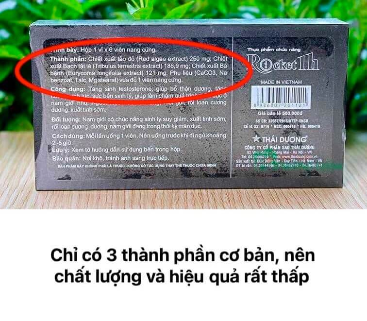 Thuốc kichmen 1h lừa đảo hình 32