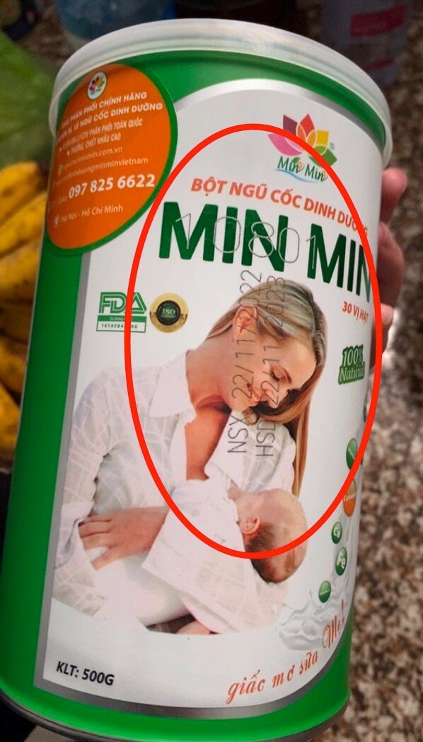 Review ngũ cốc lợi sữa Minmin cho mẹ sau sinh có tốt không, giá bao nhiêu hình 2