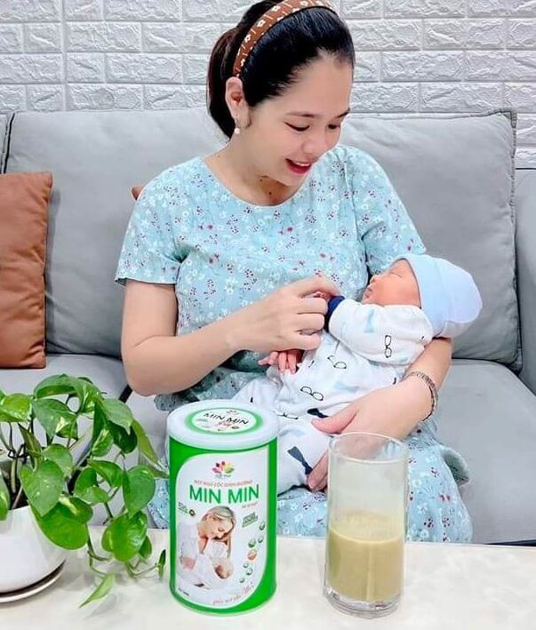 Review ngũ cốc lợi sữa Minmin cho mẹ sau sinh có tốt không, giá bao nhiêu hình 39