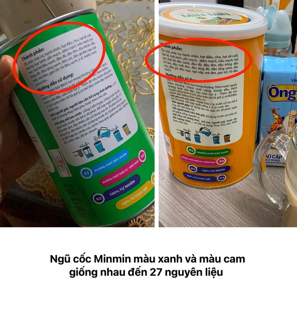 Review ngũ cốc lợi sữa Minmin cho mẹ sau sinh có tốt không, giá bao nhiêu hình 17