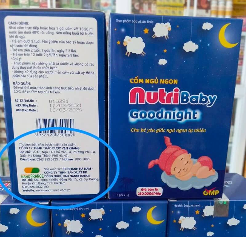 Nutribaby Goodnight có dùng cho trẻ sơ sinh không? Có tốt không? hình 7