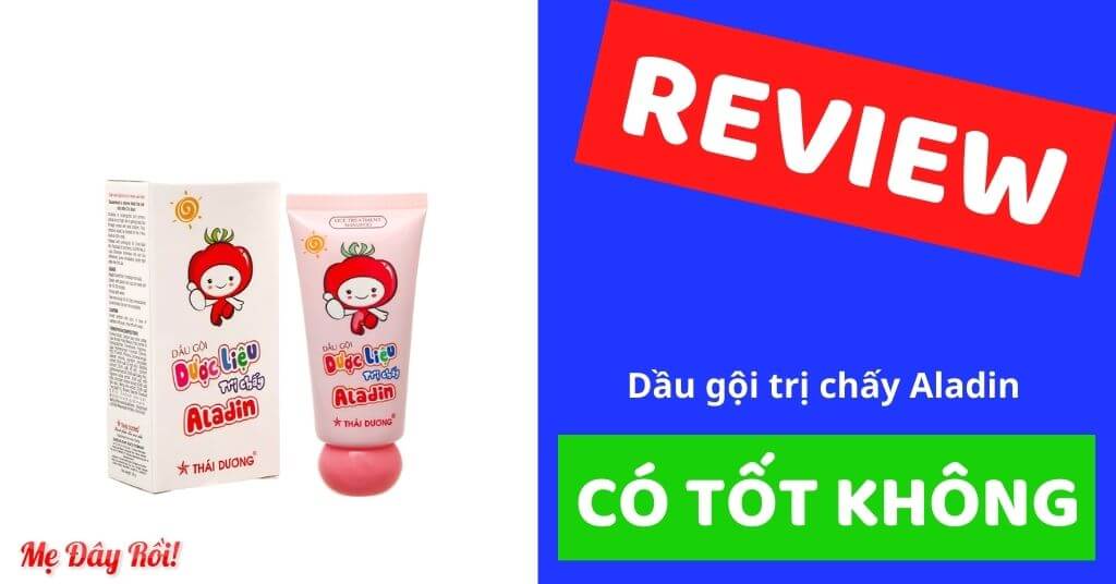 REVIEW dầu gội trị chấy Aladin có tốt không - của nước nào | Loại bỏ chấy, trứng chấy hiệu quả, tuýp 30g