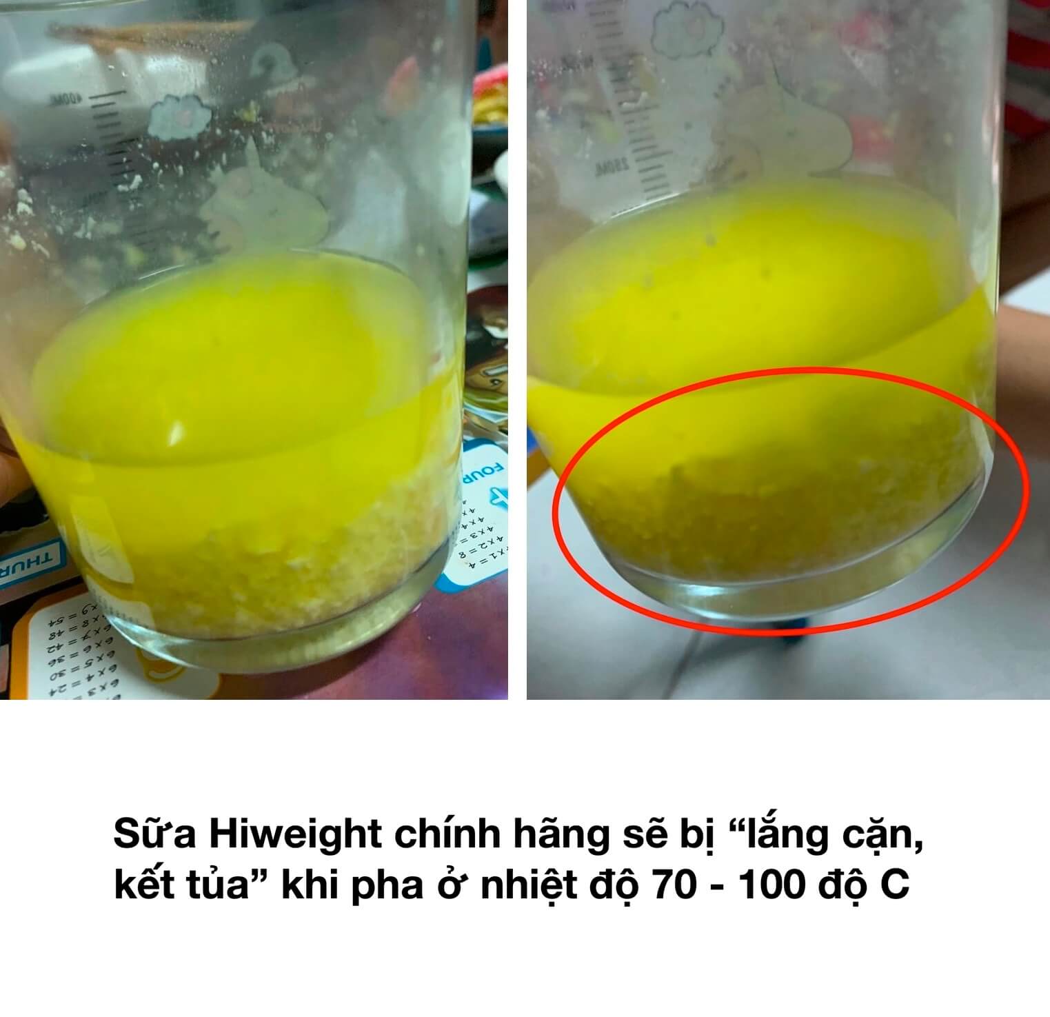 Cách phân biệt sữa Hiweight thật giả hình 18