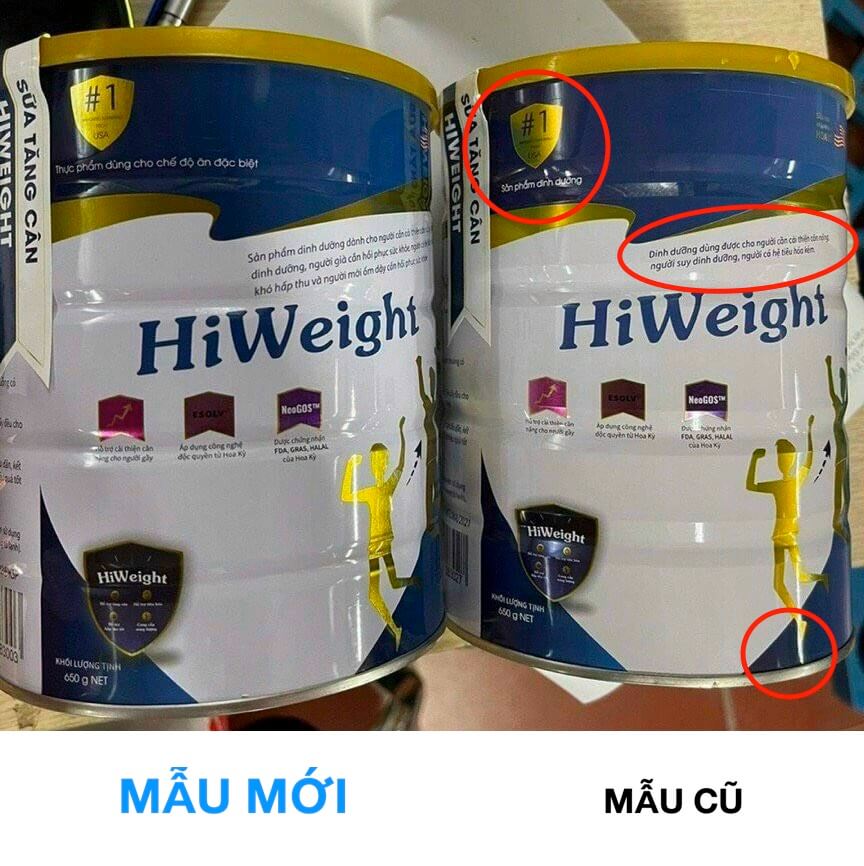 Cách phân biệt sữa Hiweight thật giả hình 39