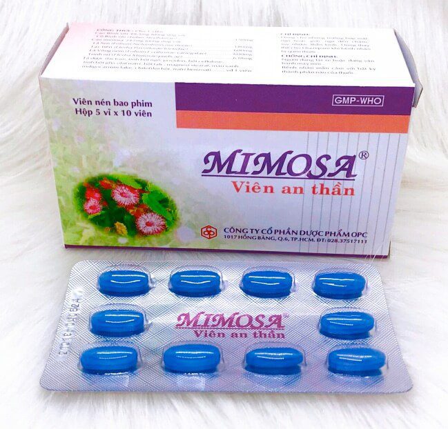 Thuốc ngủ Mimosa là thuốc gì có tác dụng gì có gây nghiện không hình 9