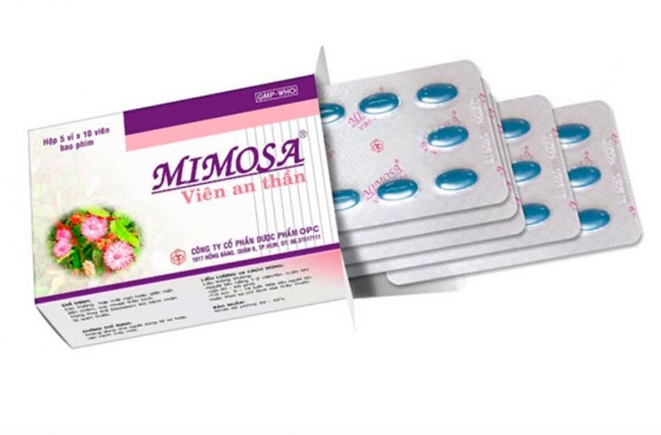 Thuốc ngủ Mimosa là thuốc gì có tác dụng gì có gây nghiện không hình 1