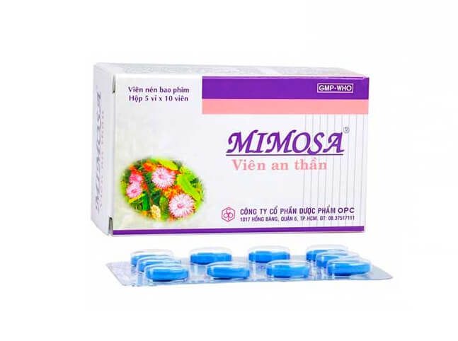 Thuốc ngủ Mimosa là thuốc gì có tác dụng gì có gây nghiện không hình 7