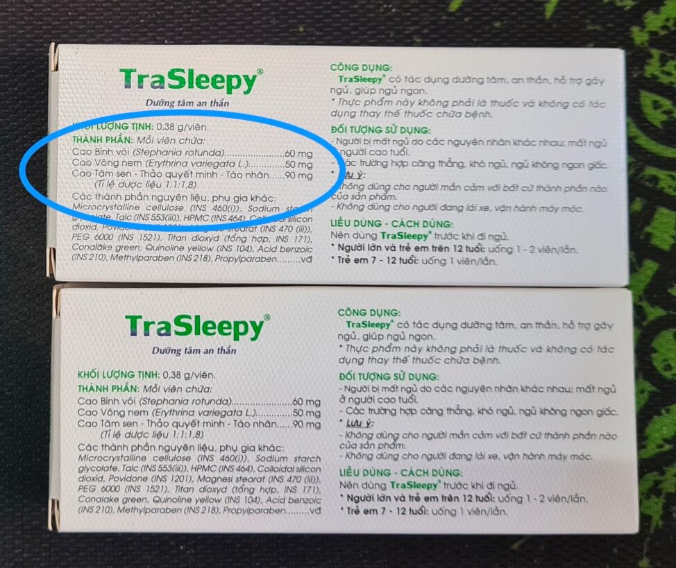 TraSleepy là thuốc gì? Trasleepy có tốt không? hình 1