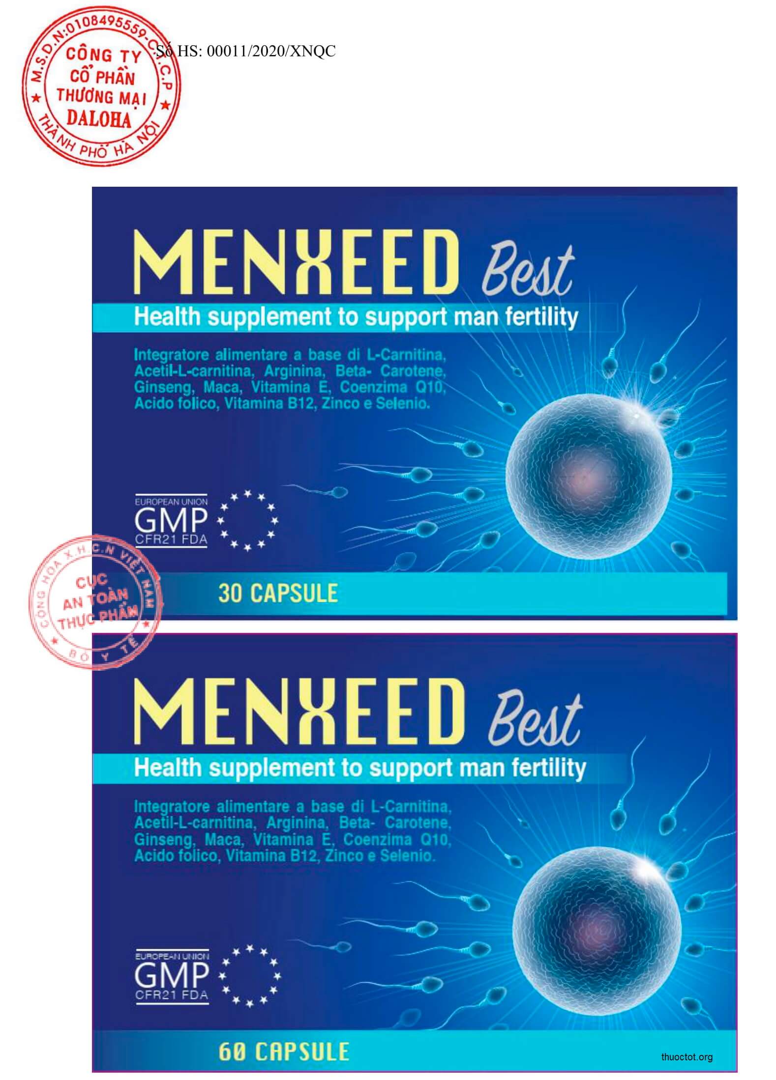 Menxeed Best là thuốc gì? Menxeed Best giá bao nhiêu? Thuốc Menxeed Best có tác dụng gì, có tốt không, giá bao nhiêu hình 11
