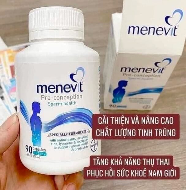 Menevit có tác dụng gì, là thuốc gì, có tốt không, giá bao nhiêu hình 25