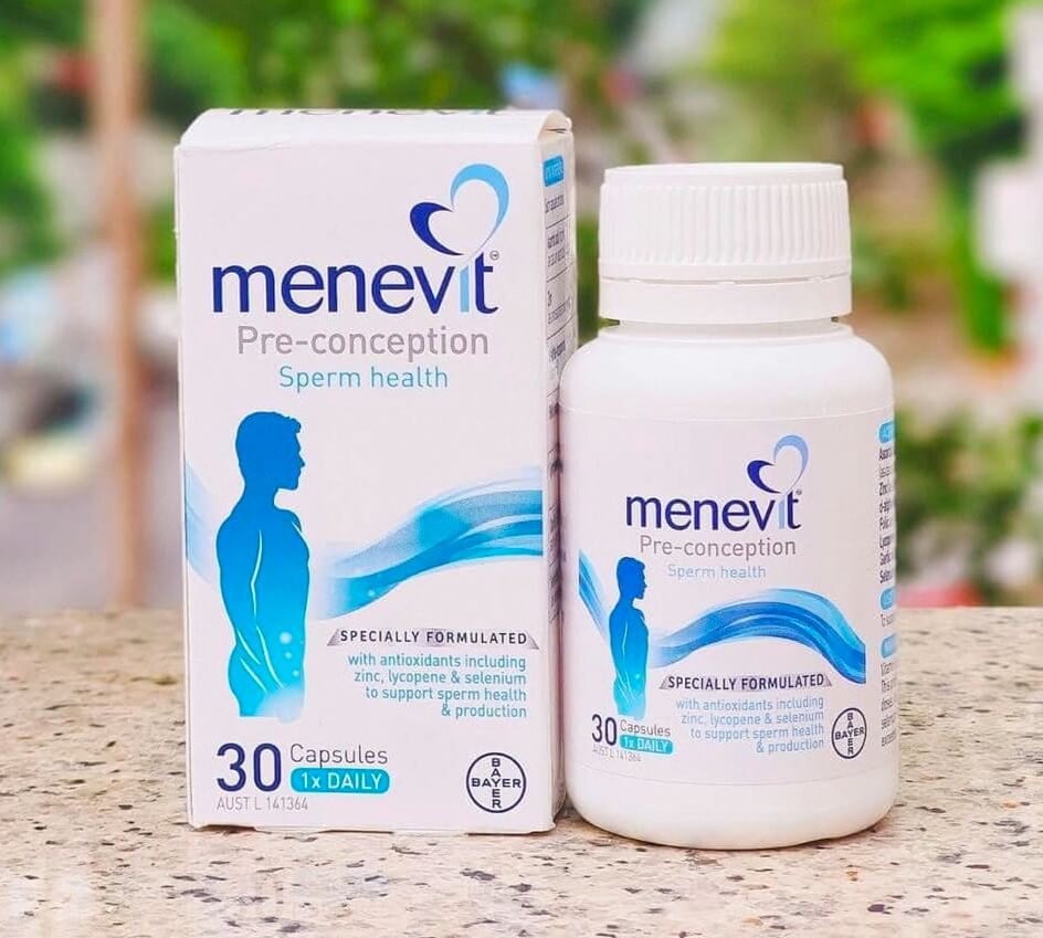 Menevit có tác dụng gì, là thuốc gì, có tốt không, giá bao nhiêu hình 30