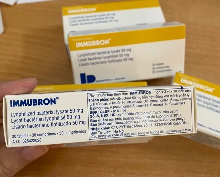 Thuốc Immubron có tốt không giá bao nhiêu dùng cho trẻ mấy tuổi hình 3