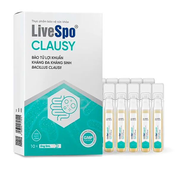 Livespo Clausy là thuốc gì? Livespo Clausy cách sử dụng, uống trước hay sau khi ăn hình 8