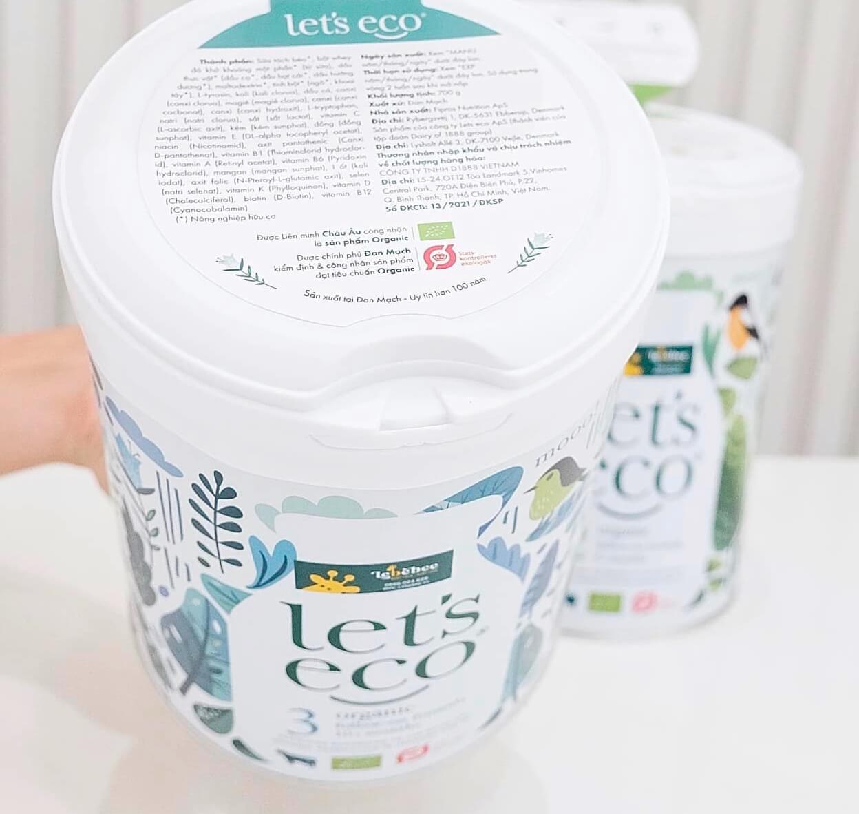 Review sữa Let’s Eco có tốt không cách pha giá bao nhiêu hình 37