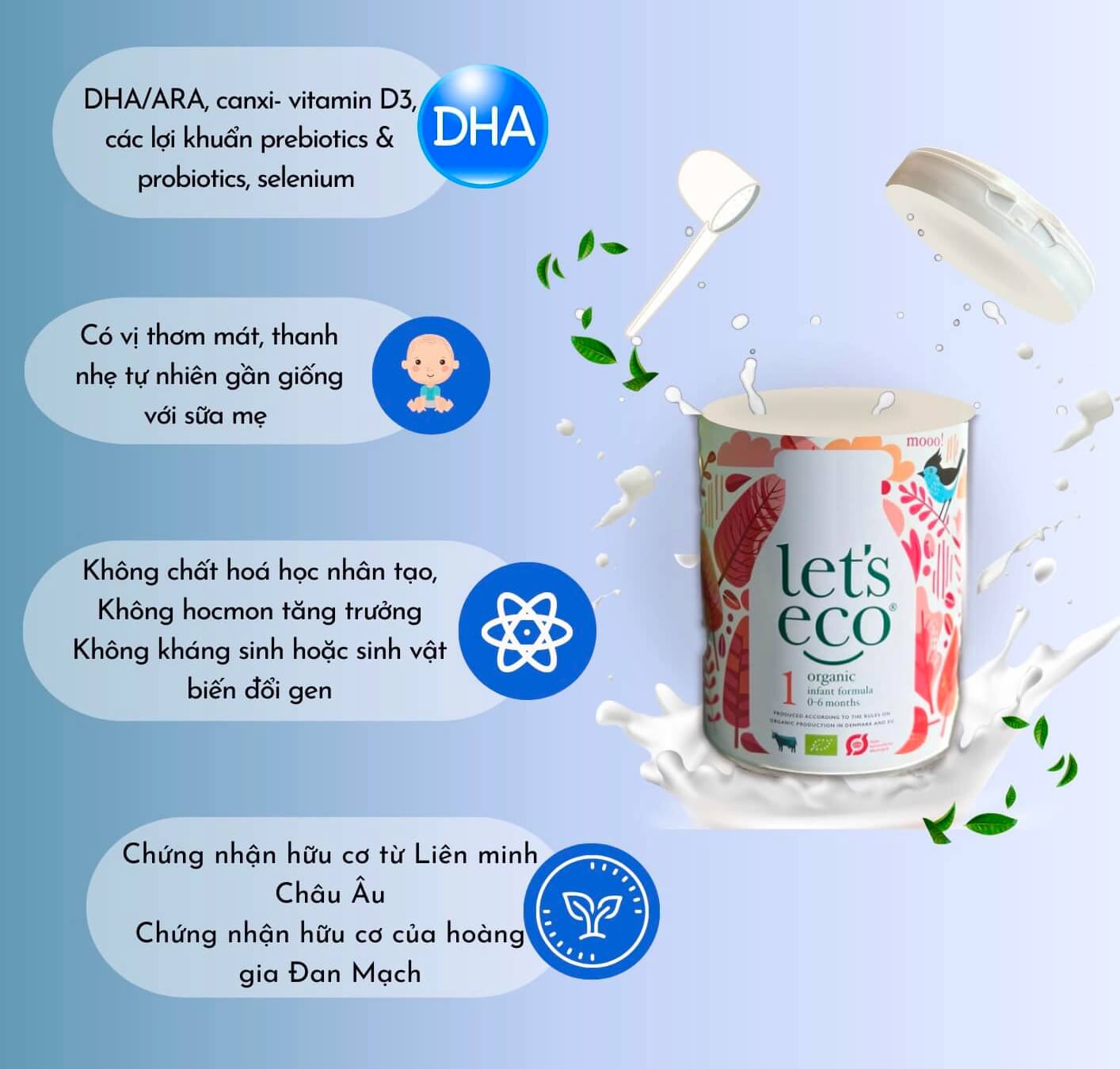 Review sữa Let’s Eco có tốt không cách pha giá bao nhiêu hình 41