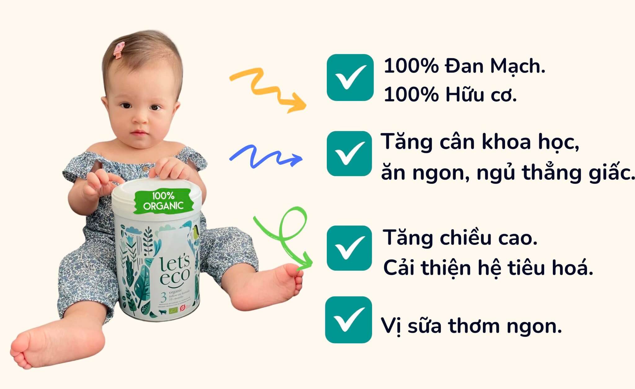 Review sữa Let’s Eco có tốt không cách pha giá bao nhiêu hình 6