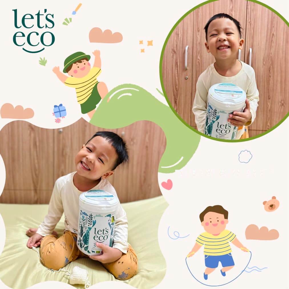 Review sữa Let’s Eco có tốt không cách pha giá bao nhiêu hình 33