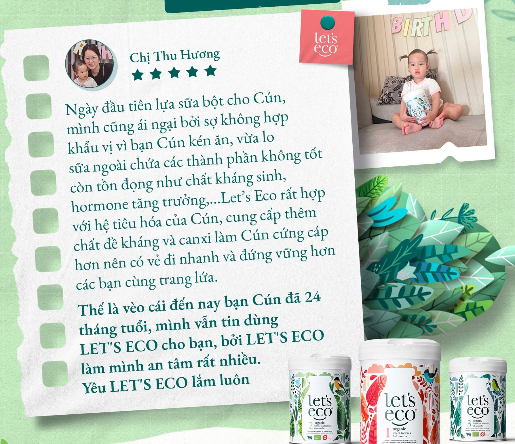 Review sữa Let’s Eco có tốt không cách pha giá bao nhiêu hình 45