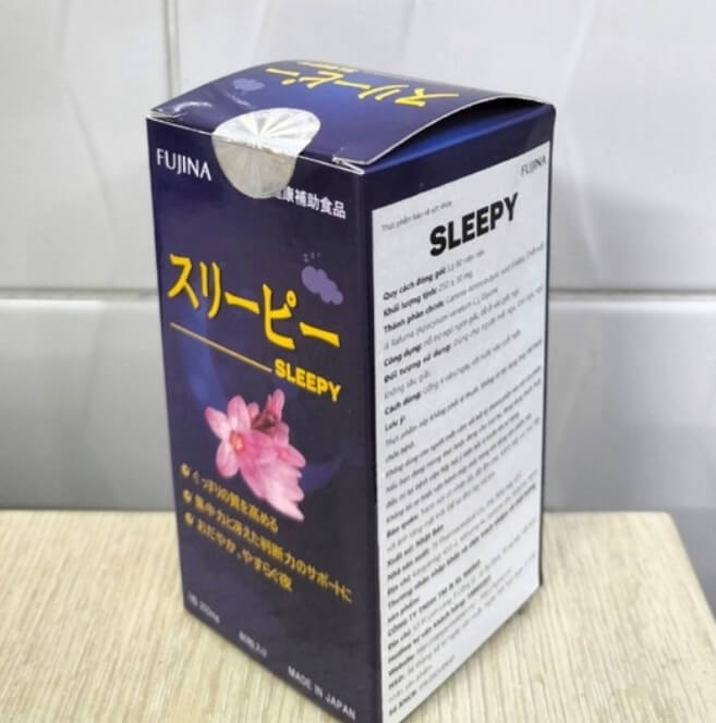 Viên ngủ ngon Sleepy Nhật Bản có tốt không giá bao nhiêu hình 32
