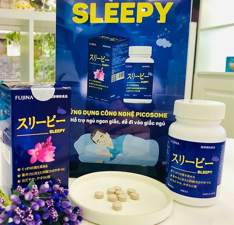 Viên ngủ ngon Sleepy Nhật Bản có tốt không giá bao nhiêu hình 49