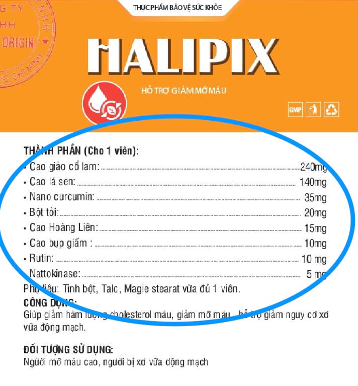 Thuốc Halipix có tốt không giá bao nhiêu mua ở đâu hình 3