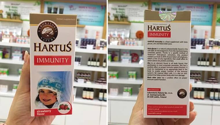 Hartus Immunity có tốt không cho bé mấy tuổi là thuốc gì hình 366
