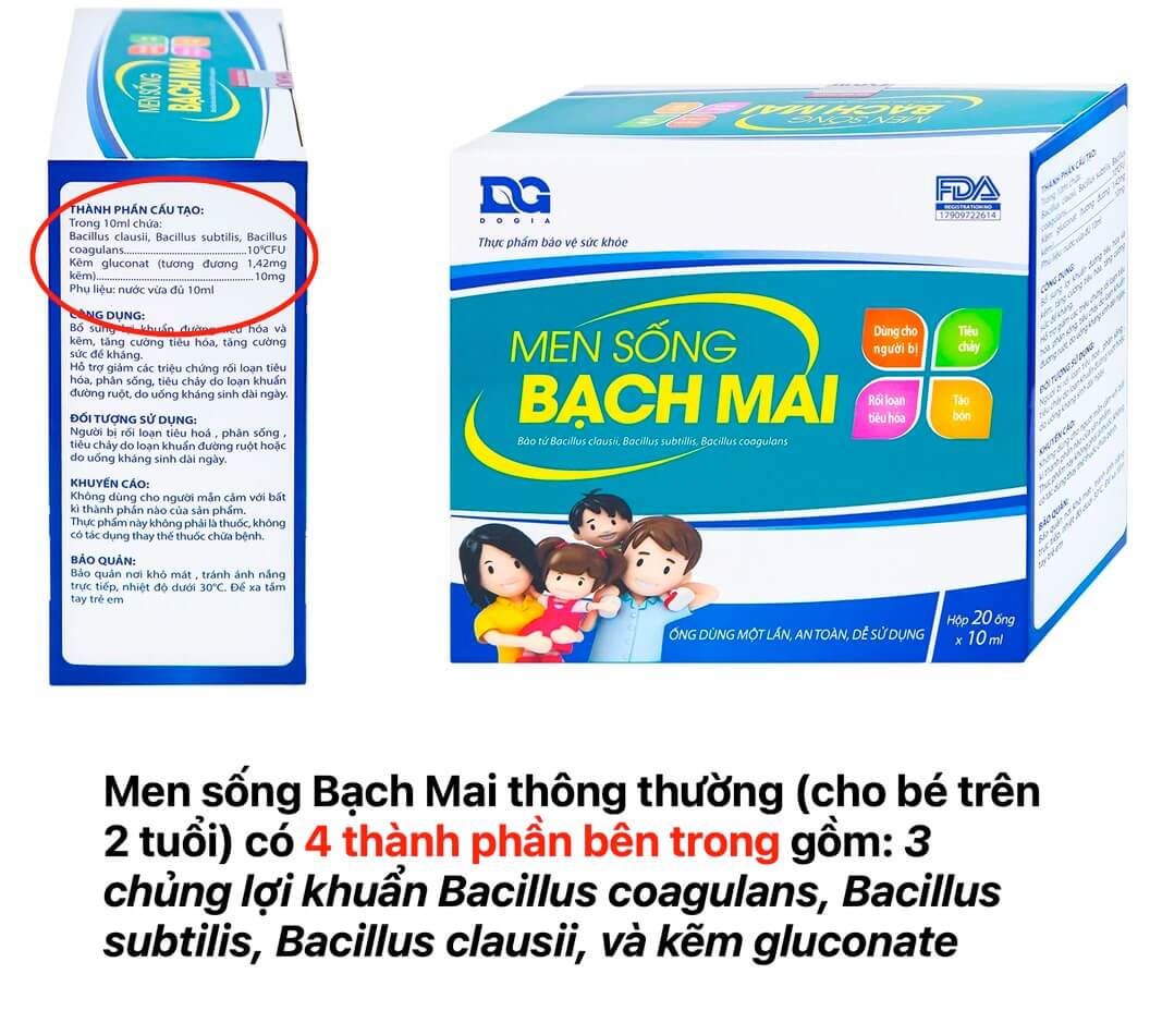 Review men Bạch Mai cho trẻ sơ sinh có tốt không giá bao nhiêu hình 8