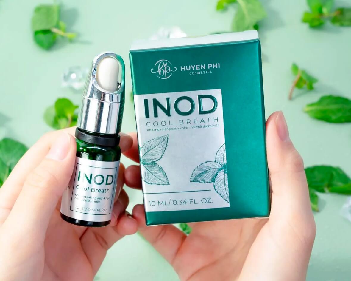 Review tinh dầu hôi miệng Inod có tốt không giá bao nhiêu hình 27