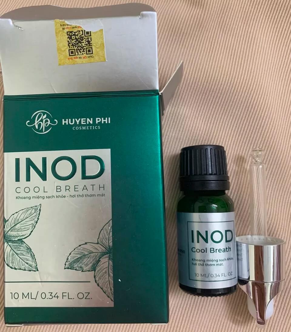 Review tinh dầu hôi miệng Inod có tốt không giá bao nhiêu hình 12