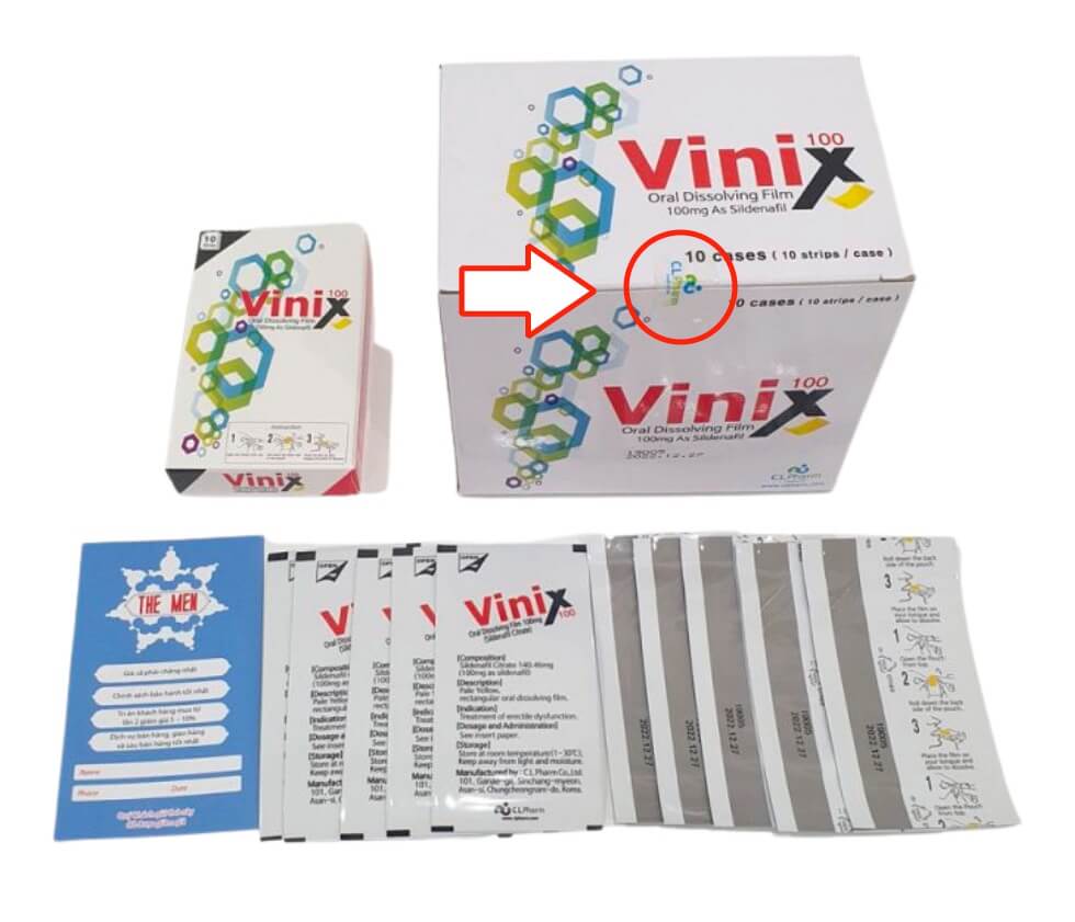 Tem Vinix là gì tem ngậm Vinix có tốt không tác hại có an toàn không hình 18
