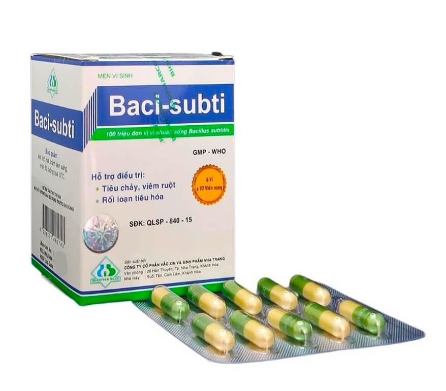 Baci Subti là thuốc gì có tác dụng gì cách sử dụng uống trước hay sau ăn hình 5