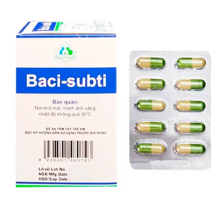 Baci Subti là thuốc gì có tác dụng gì cách sử dụng uống trước hay sau ăn hình 4