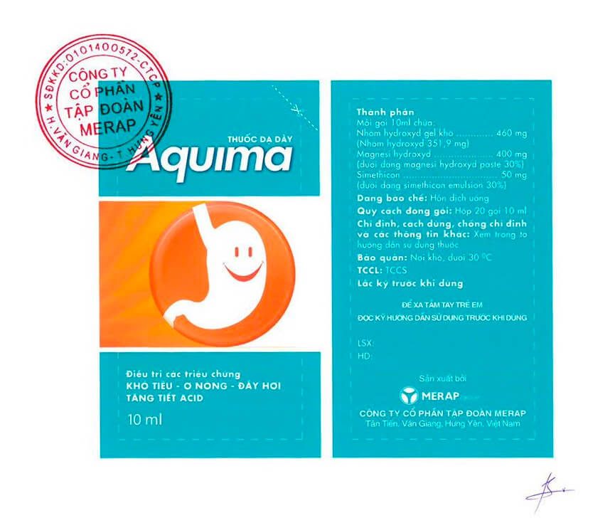 Aquima là thuốc gì, trị bệnh gì, giá bao nhiêu, uống trước hay sau ăn, bà bầu uống được không hình 2