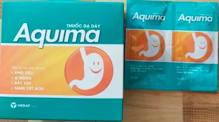 Aquima là thuốc gì, trị bệnh gì, giá bao nhiêu, uống trước hay sau ăn, bà bầu uống được không hình 8