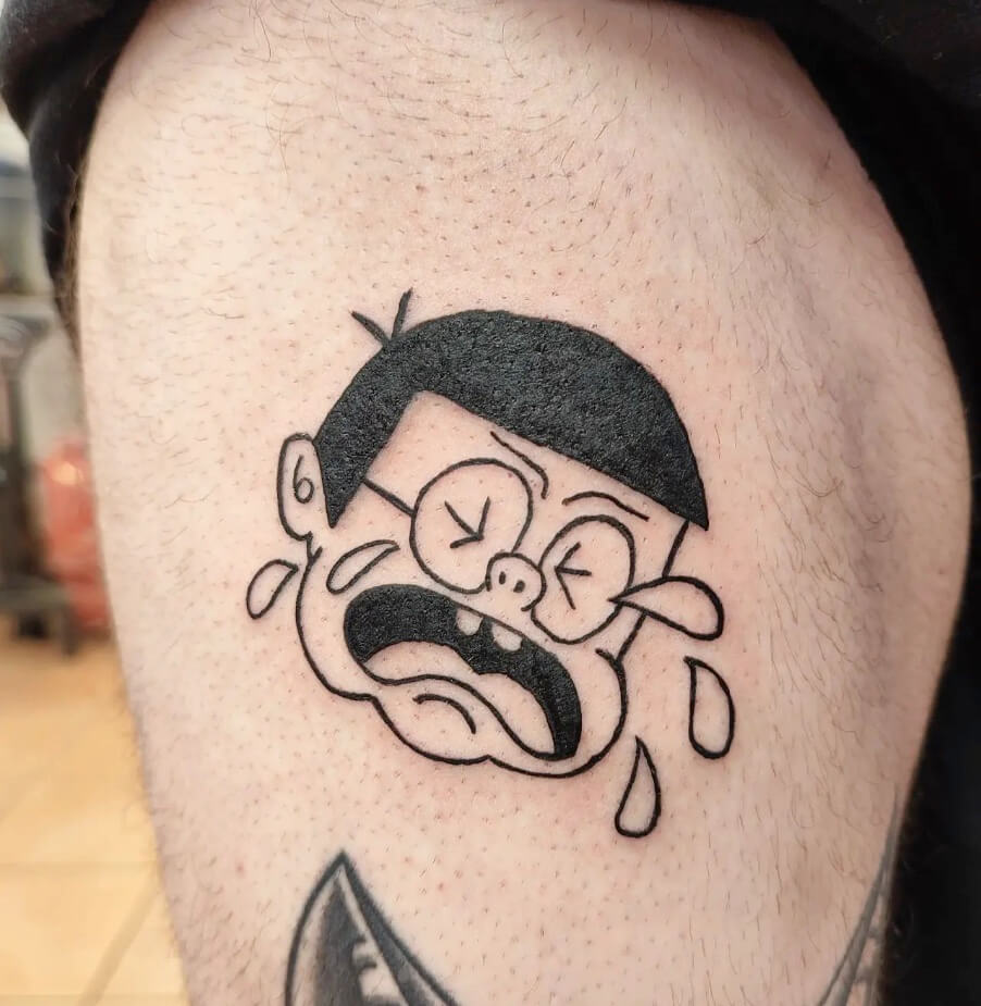 Hình xăm Nobita hình 15