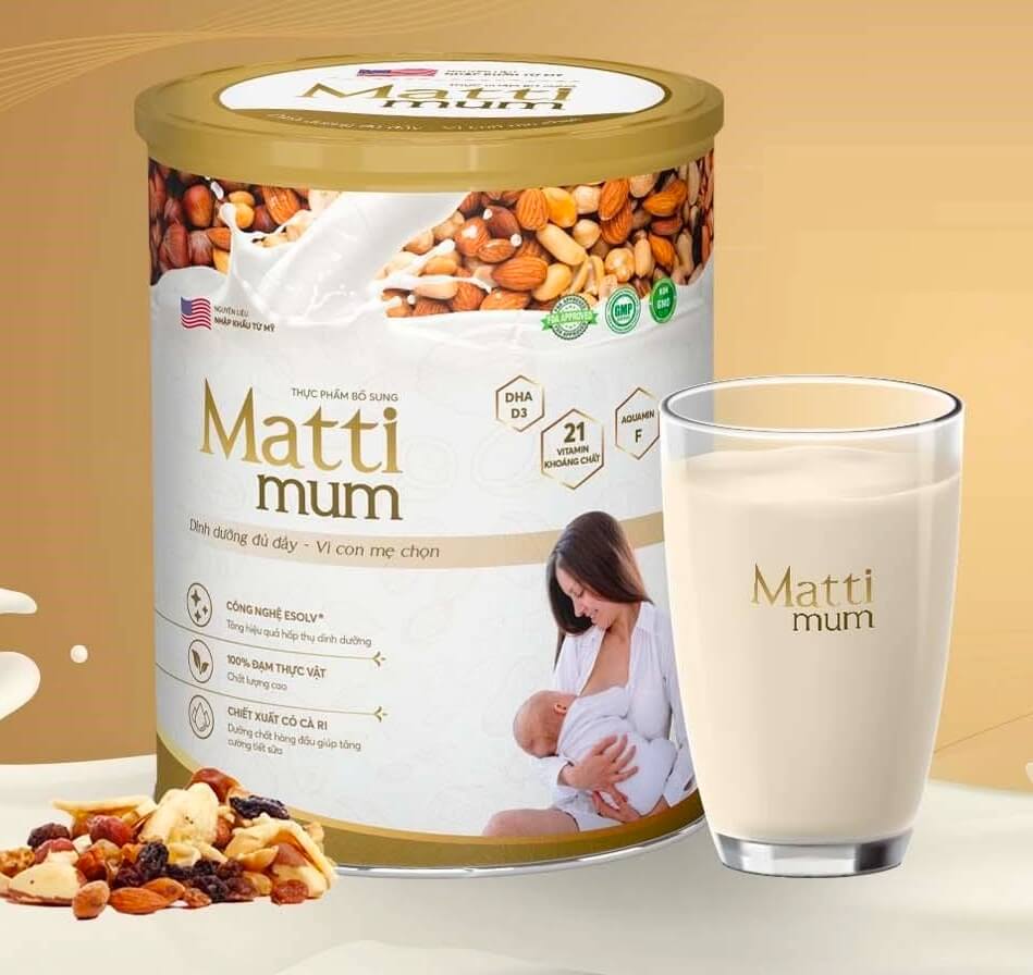 Sữa Matti Mum có tốt không giá bao nhiêu bán ở đâu hình 45