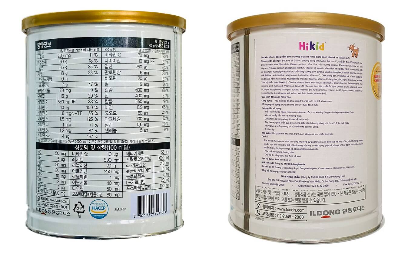 So sánh sữa Hiup và Hikid nên mua loại nào hình 21