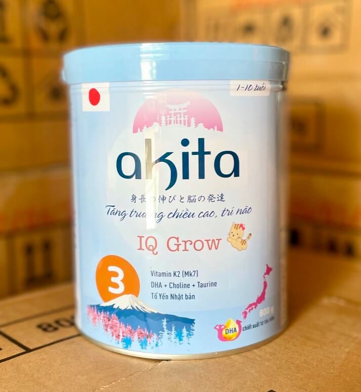 Review sữa Akita có tốt không nhật bản cách pha giá bao nhiêu hình 3