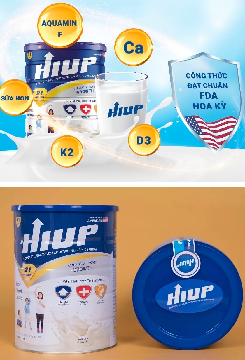 Sữa Hiup dành cho trẻ mấy tuổi bao nhiêu tuổi uống được dùng được hình 22