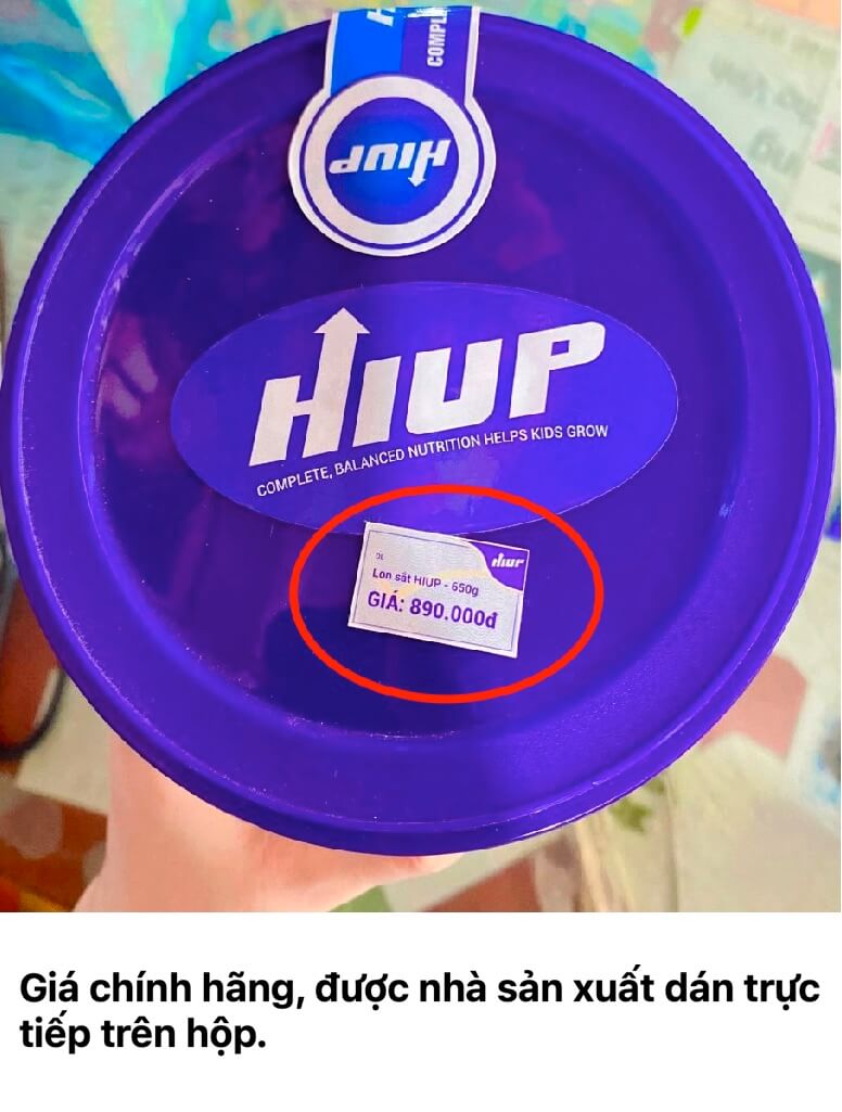 Sữa Hiup dành cho trẻ mấy tuổi bao nhiêu tuổi uống được dùng được hình 32