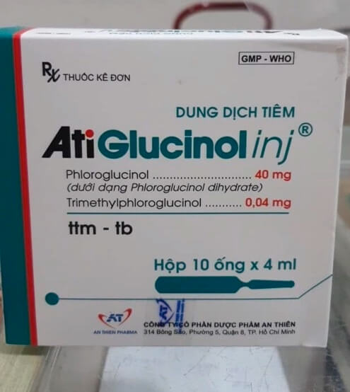 Atiglucinol Inj là thuốc gì 40mg thuốc biệt dược cơ chế tác dụng giá bao nhiêu hình 5