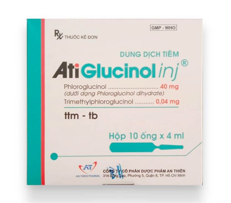 Atiglucinol Inj là thuốc gì 40mg thuốc biệt dược cơ chế tác dụng giá bao nhiêu hình 10